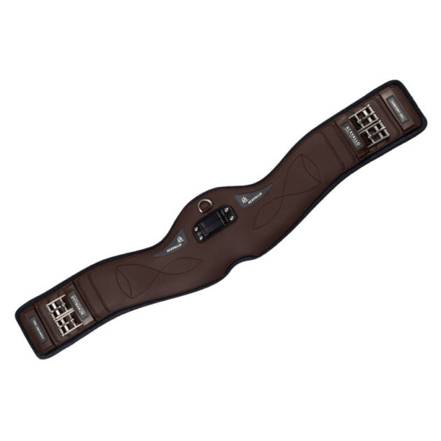 Barrigueira anatômica de dressage gel PVC