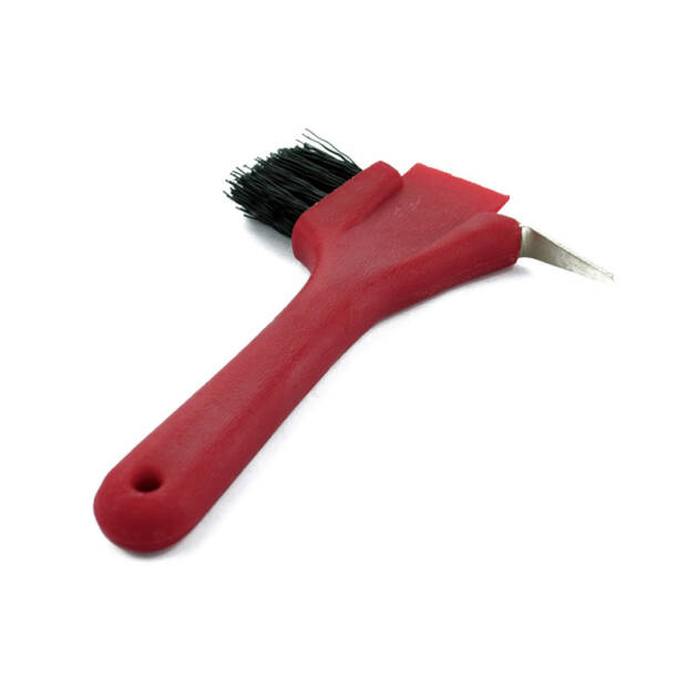 Limpador de pés com escovinha e espátula