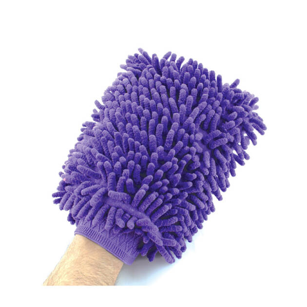 Luva macia de microfibra