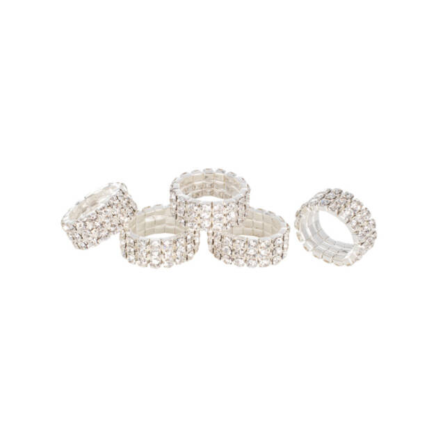 Elásticos para crina crystal (20 un)