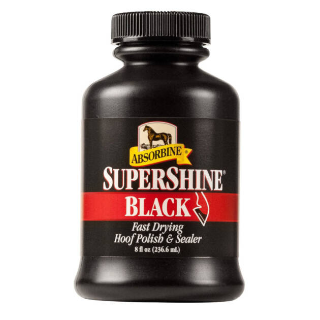 SUPERSHINE PRETO ESPONJADOR DE CASCOS ABSORBINE 236ML