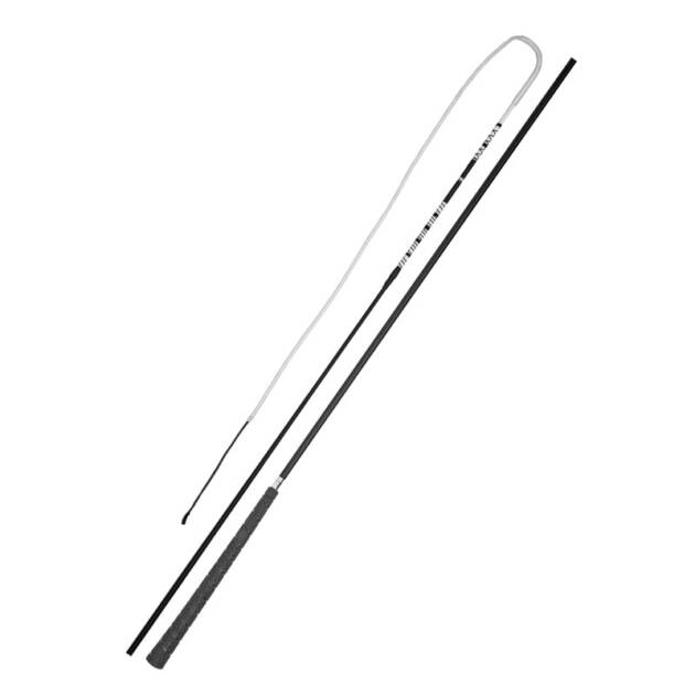Chicote de carruagem ponta branca 170 cm