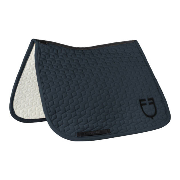 Almofada de sela de adestramento matelassê cubos