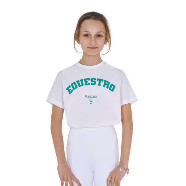Camiseta infantil Horse Club de algodão
