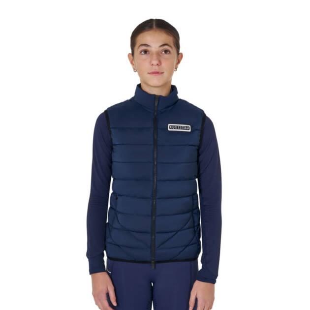 Colete de náilon feminino