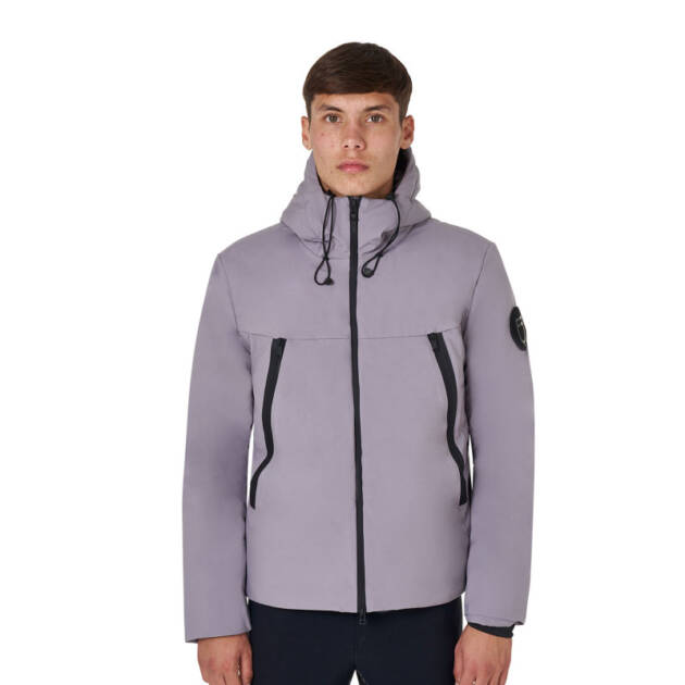 Jaqueta masculina impermeável e corta-vento em nylon