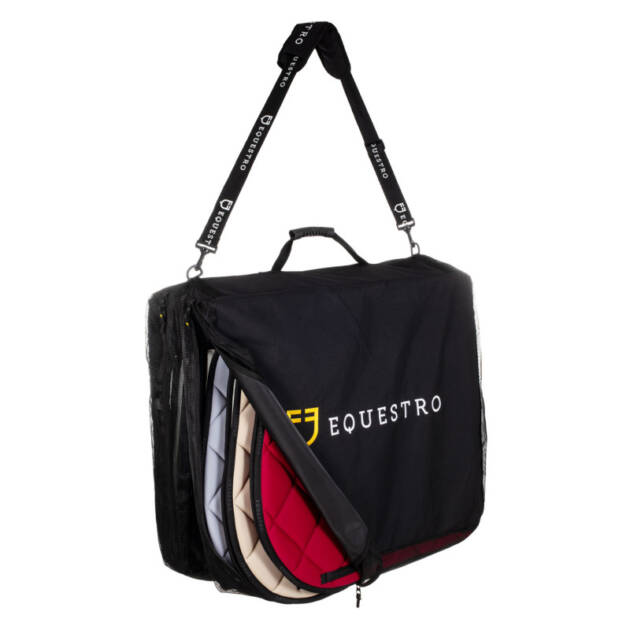 Bolsa porta-sela com logotipo