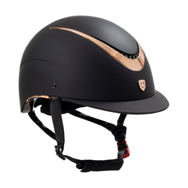 Capacete unissex com armação brilhante homologação EN 1384-2023