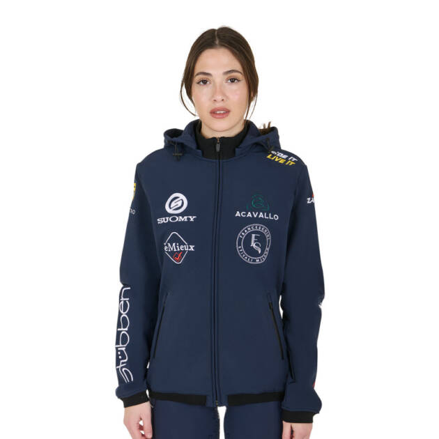 Softshell feminina multilogo New Style