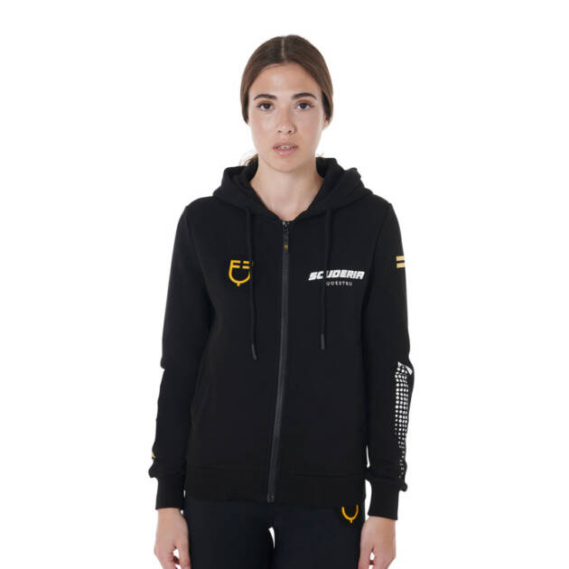 Moletom feminino com capuz Scuderia Equestro fleece