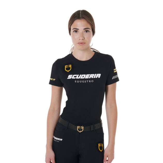 Camiseta feminina slim fit Scuderia Equestro