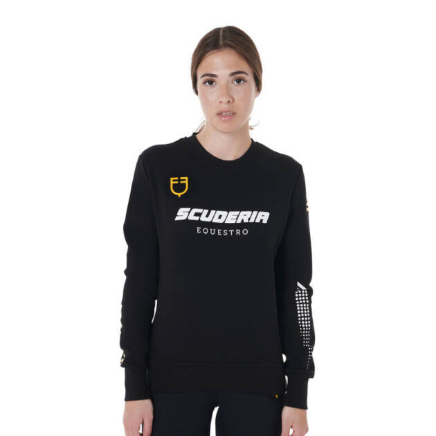 Moletom feminino gola redonda Scuderia Equestro