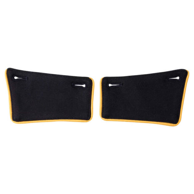 Flap de substituição frac feminino debrum amarelo