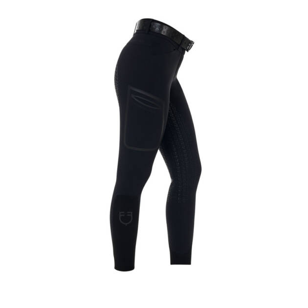 Calças de montaria femininas Ridertechnology cintura alta com full grip