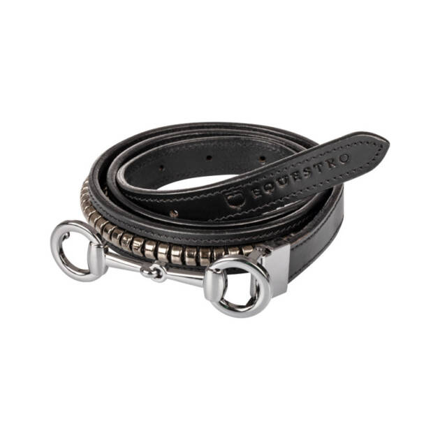 Cinto feminino com clincher e fivela filetto
