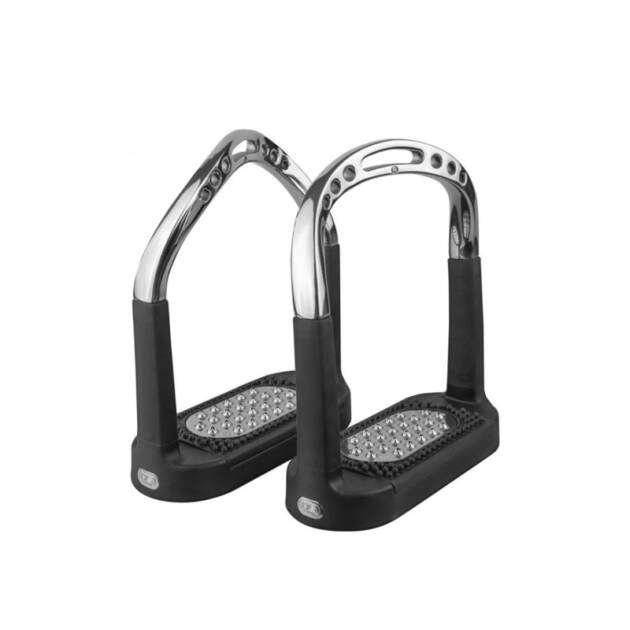 ESTRIBOS FLEXCITE GRIP - AÇO INOXIDÁVEL, TAMANHO 120 MM