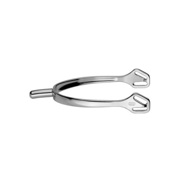 Esporas ULTRA fit com fecho Balkenhol - Aço inoxidável, 25 mm arredondada