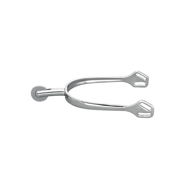 Esporas Ultra Fit com fecho Balkenhol - aço inoxidável, 40 mm com roseta nº 5