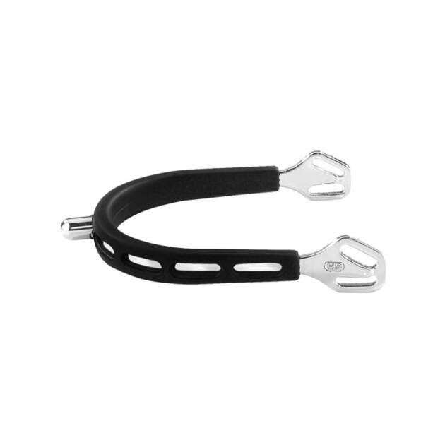 Esporas ULTRA fit EXTRA GRIP com fecho Balkenhol - Aço inoxidável, 15 mm arredondado