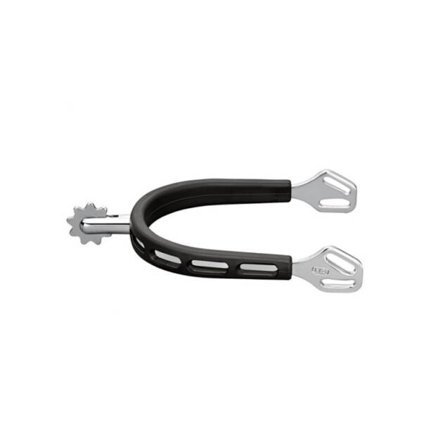 Esporas ultra fit extra grip com fixação Balkenhol - aço inoxidável, 30 mm com roseta nº 4