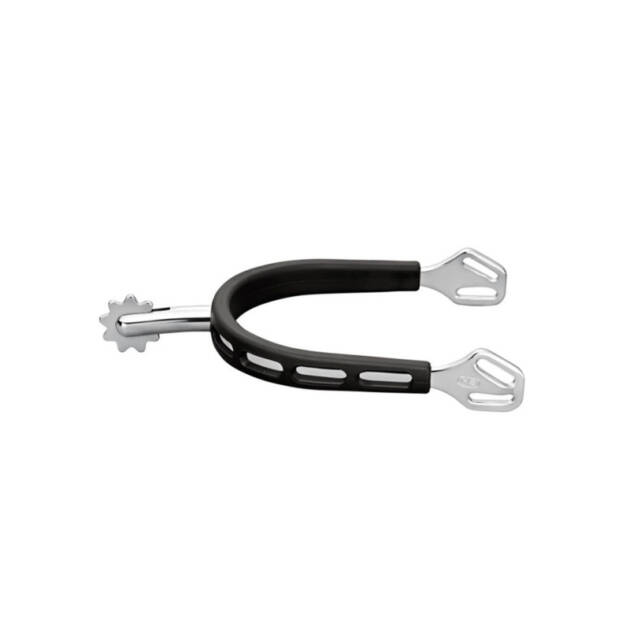 ESPORAS ULTRA FIT EXTRA GRIP COM FECHO BALKENHOL - AÇO INOXIDÁVEL, 40 MM ARREDONDADO COM RODA #4