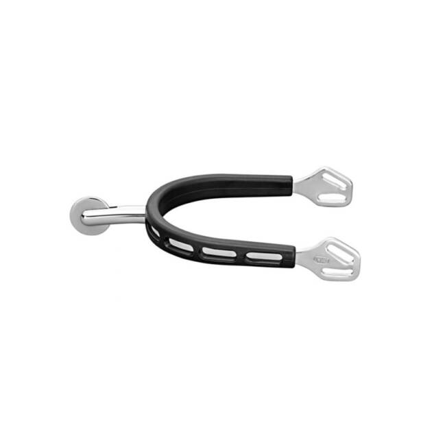 Esporas ULTRA fit EXTRA GRIP com fecho Balkenhol - Aço inoxidável, 40 mm arredondadas