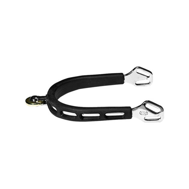 ESPORAS ULTRA FIT EXTRA GRIP COM FECHO BALKENHOL - AÇO INOXIDÁVEL, ROLETE HORIZONTAL DE 25 MM