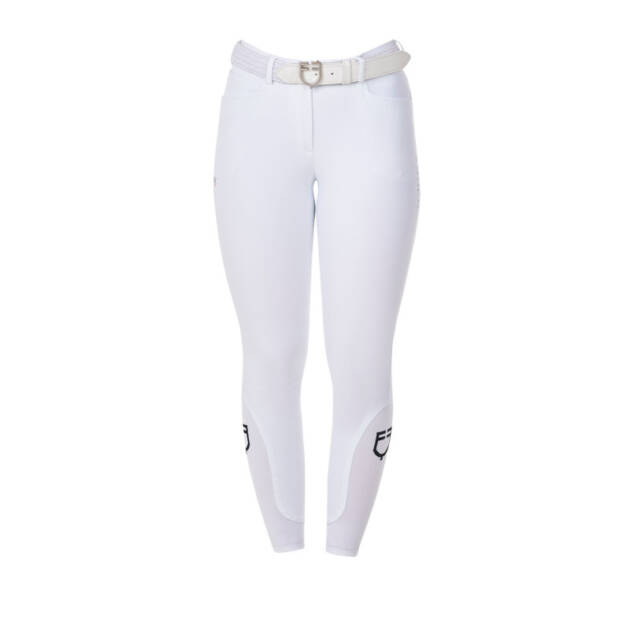 Calças femininas full grip Equestro X FISE