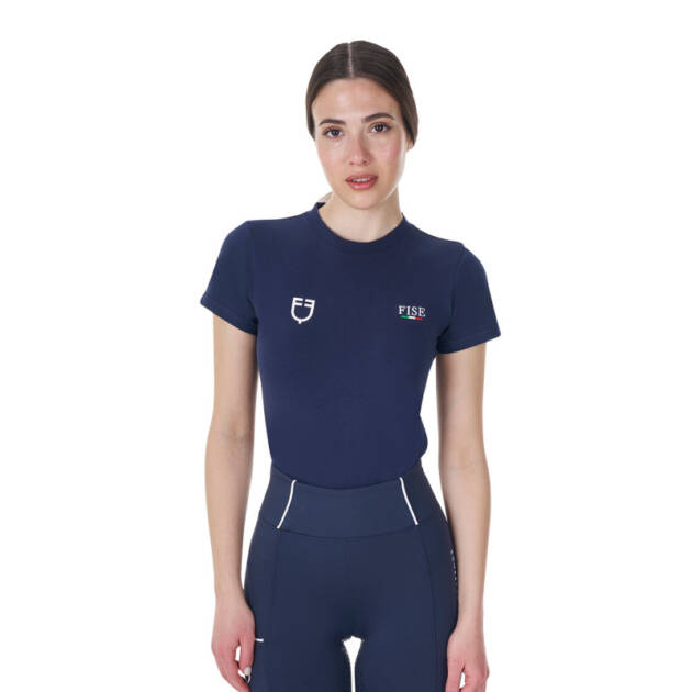 Camiseta feminina slim fit Equestro X FISE