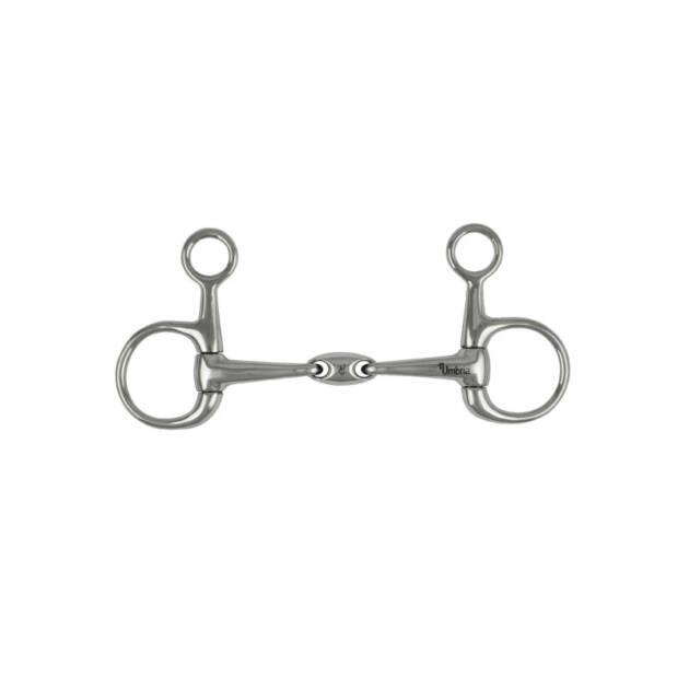 Filete Baucher inox com oliva boca curva