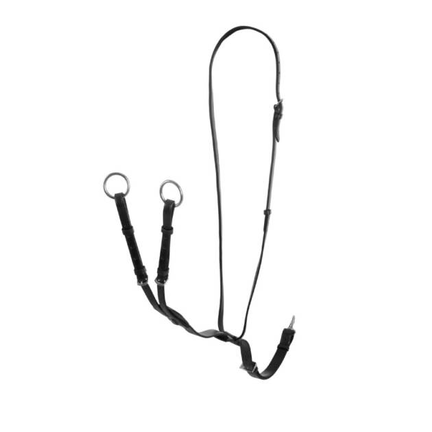 Martingale com coleira em couro resistente