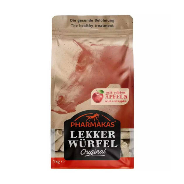 Pharmakas lekkerwurfel maçã 1 kg