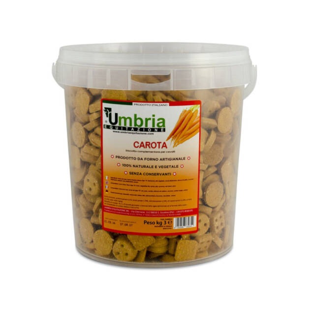 Biscoitos de cenoura (3 kg)
