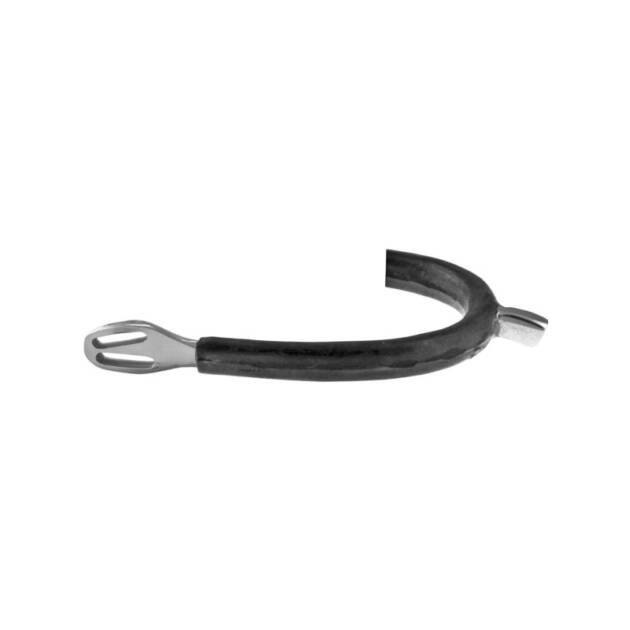 Esporas de inox masculino tronco revestidas de borracha