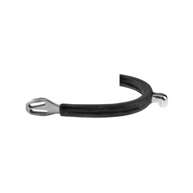 Esporas inox homem gota revestidas de borracha