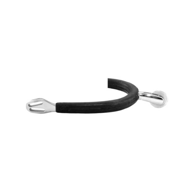 Esporas inox roldana lisa e borracha