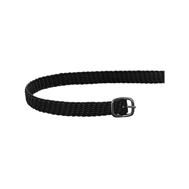 STUBBEN ALÇAS DE ESPORAS DE NAILON, 45 CM PRETO (1PC)