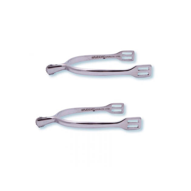 Esporas alemãs Stubben Mens, 20mm, roldana dentada (1 par)
