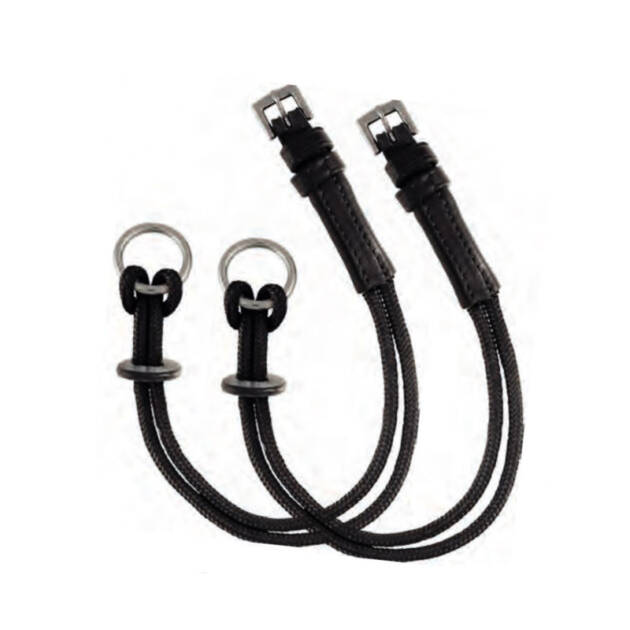 Bochechas gag Stubben pretas (1 par)