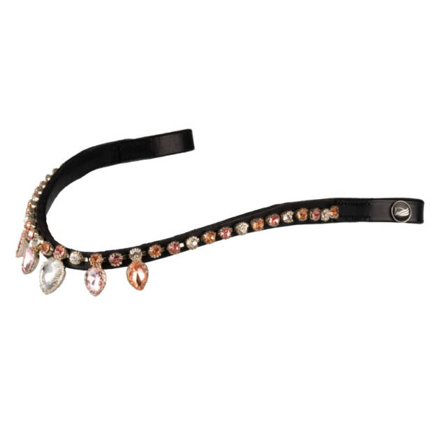 Tiara com strass modelo gota