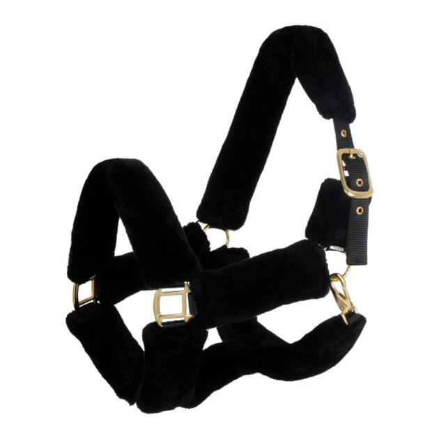 Caveira de nylon com inserções em lã sintética premium