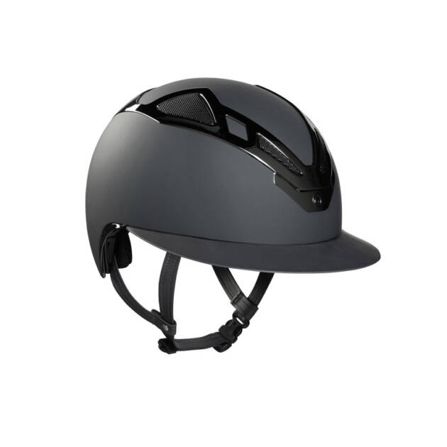 CAPACETE APEX CHROME LADY ANTRACITE FOSCO