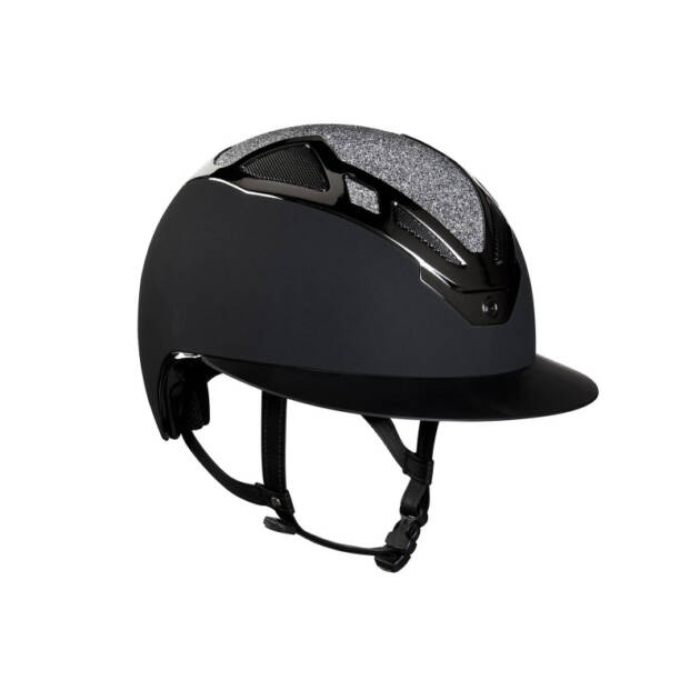 CAPACETE APEX SWAROVSKI LADY PRETO
