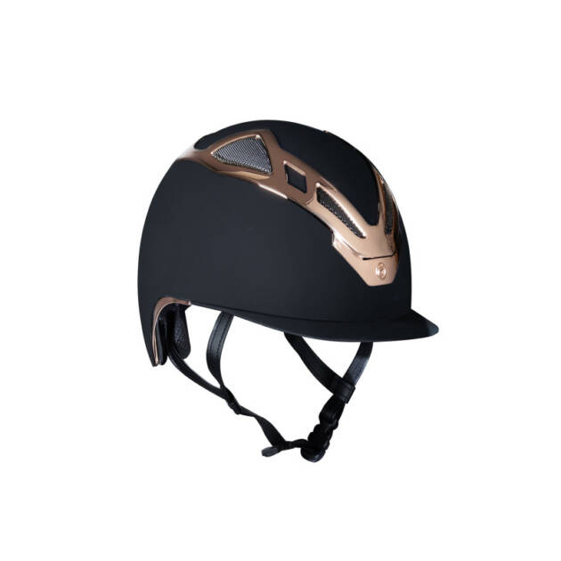 CAPACETE APEX CHROME BLK MATT/ROSE GOLD