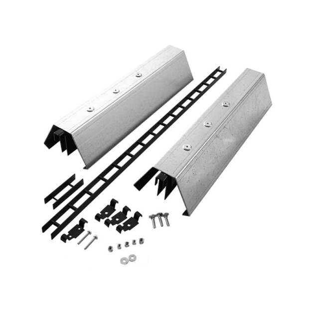 Kit porta-sela para armário em alumínio