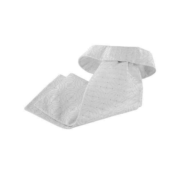 Plastron prata com perfil decorado