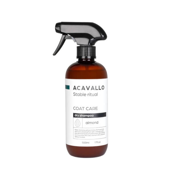 Shampoo seco de amêndoa
