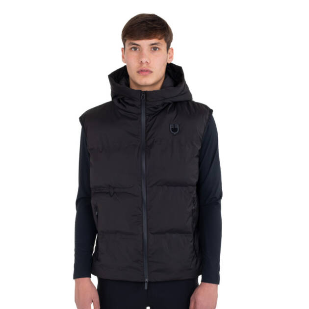 Colete técnico masculino com capuz Ridertechnology