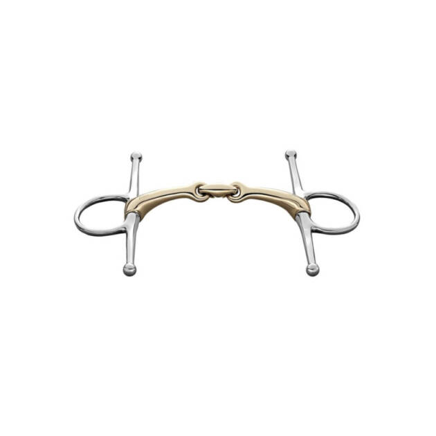 DYNAMIC RS FULL CHEEK SNAFFLE 16MM SENSOGAN, DUOLO ARTICULADO