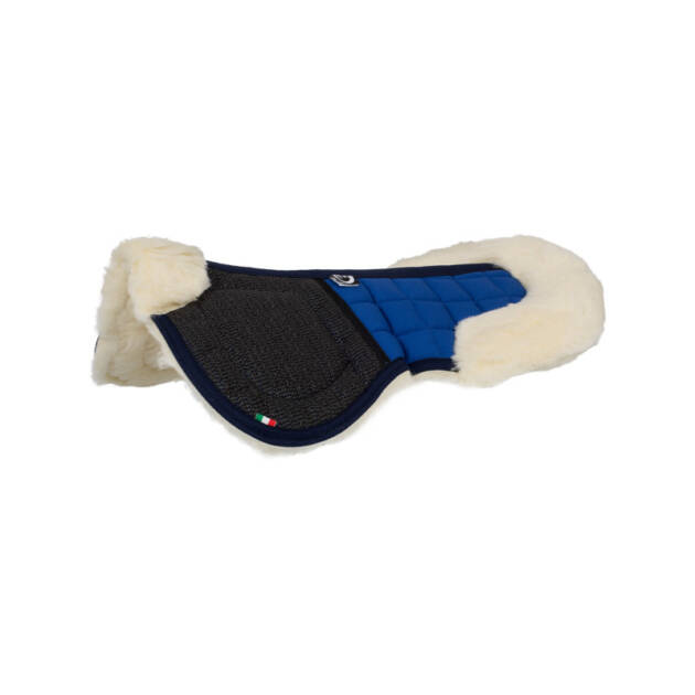 Meia manta salvacernelha lã merino/algodão com grip Sympa